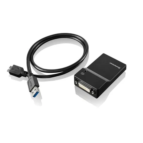 Lenovo (0B47072) USB 3.0 to DVI Adapter